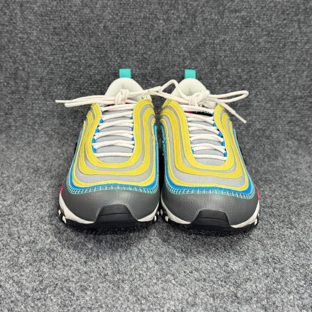 Nike Air Max 97 Shoes Men 11 Air Sprung Iron Grey Athletic Retro Running Sneaker